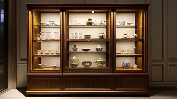 Vitrineskabets charme og funktionalitet