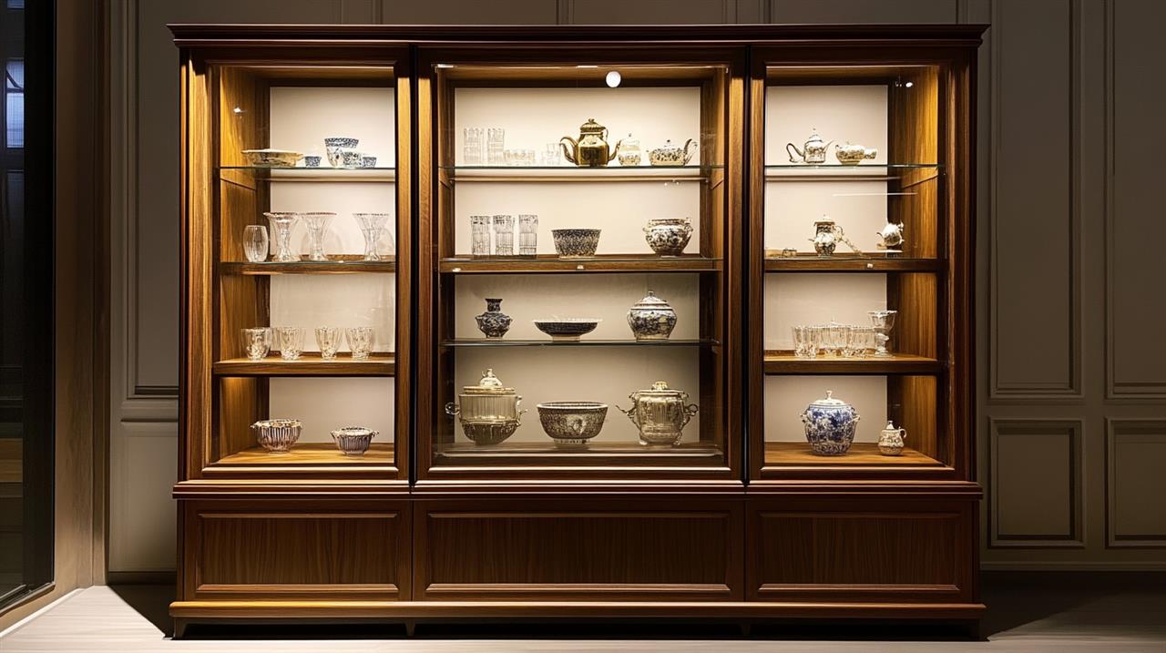 Vitrineskabets charme og funktionalitet